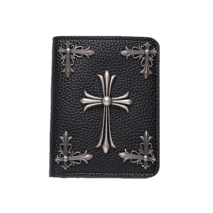 Chrome Heart Wallet – Gothic Triple Cross
